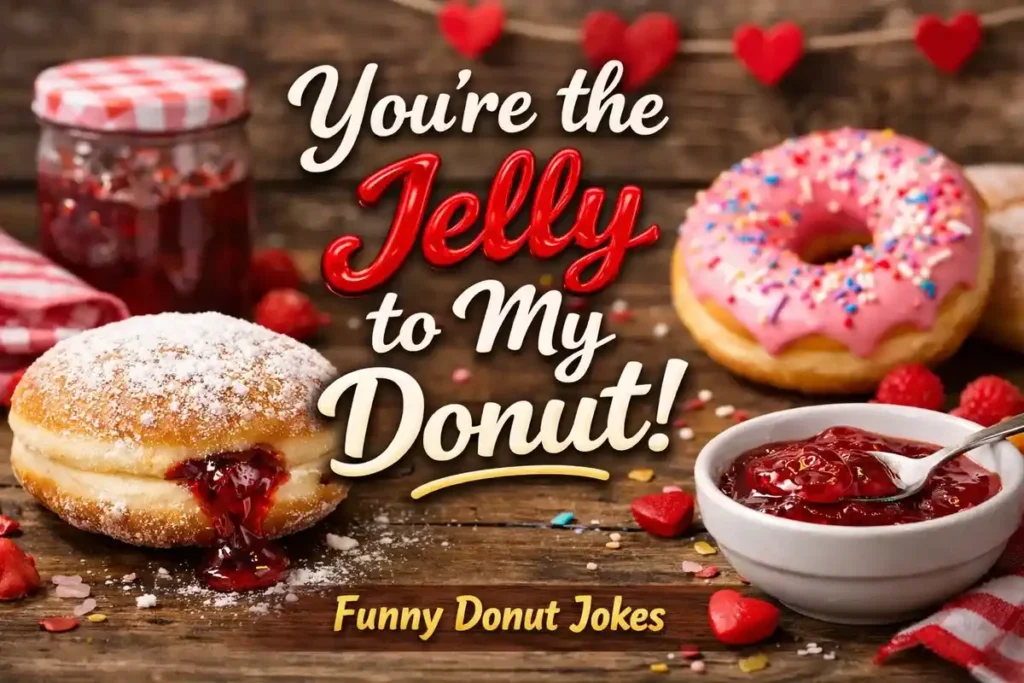 You’re the jelly to my donut.