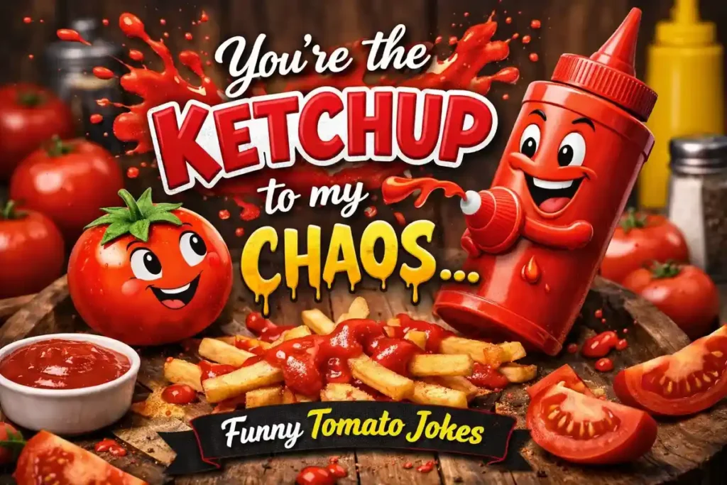 You’re the ketchup to my chaos.