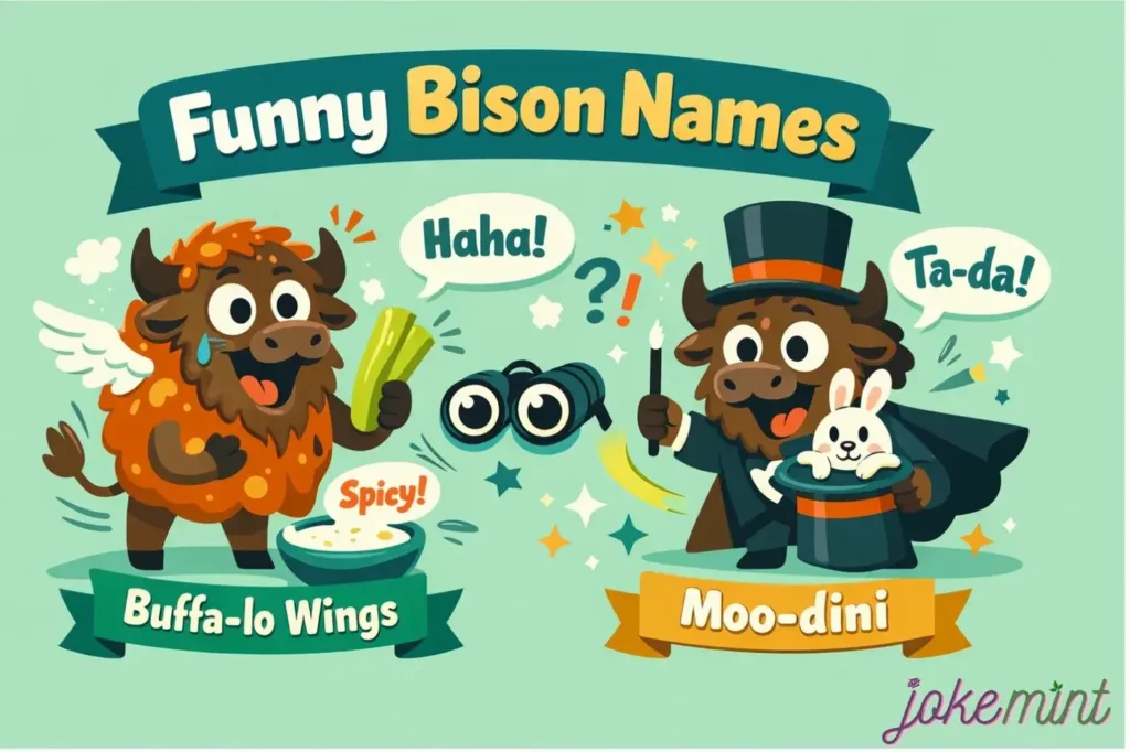 Funny Bison Names