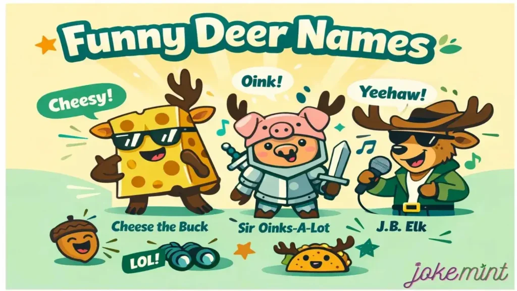 Funny Deer Names