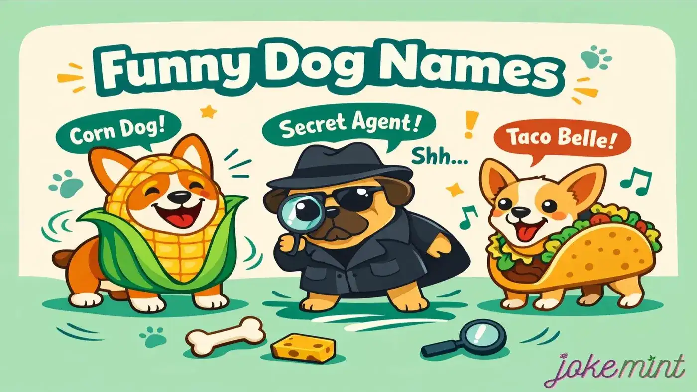Funny Dog Names
