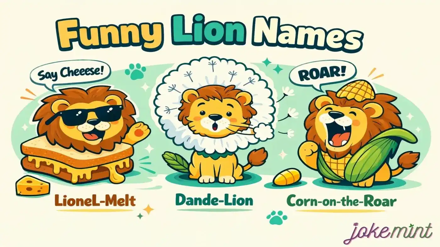 Funny Lion Names