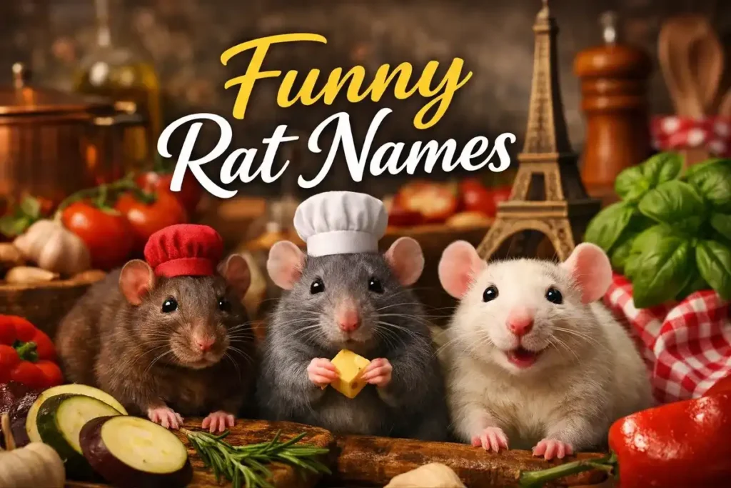 Funny rat names reddit