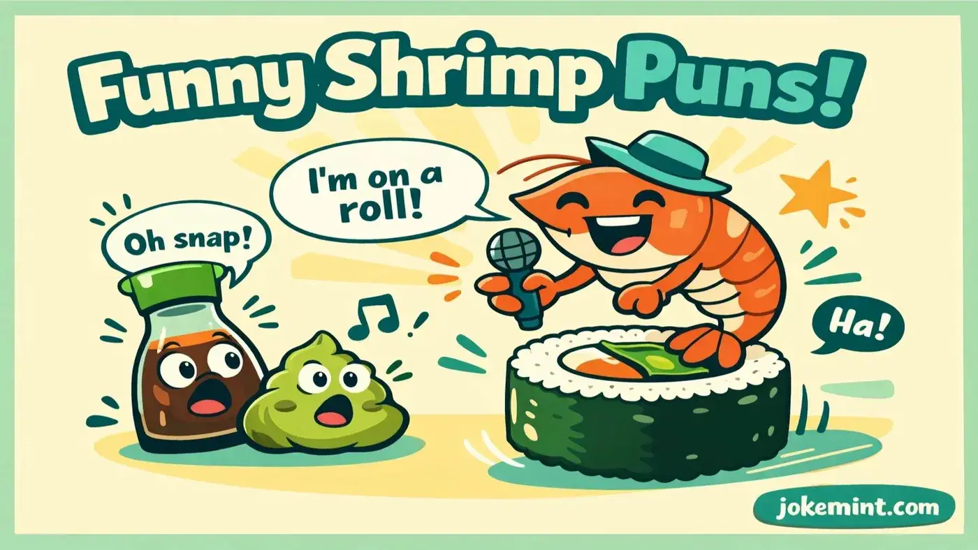 Shrimp Puns