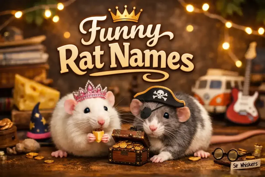 Funny celebrity rat names
