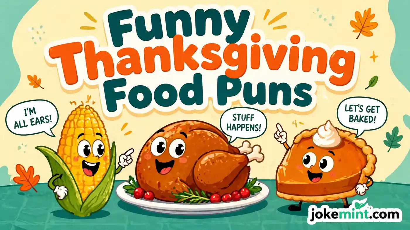 Thanksgiving Food Puns