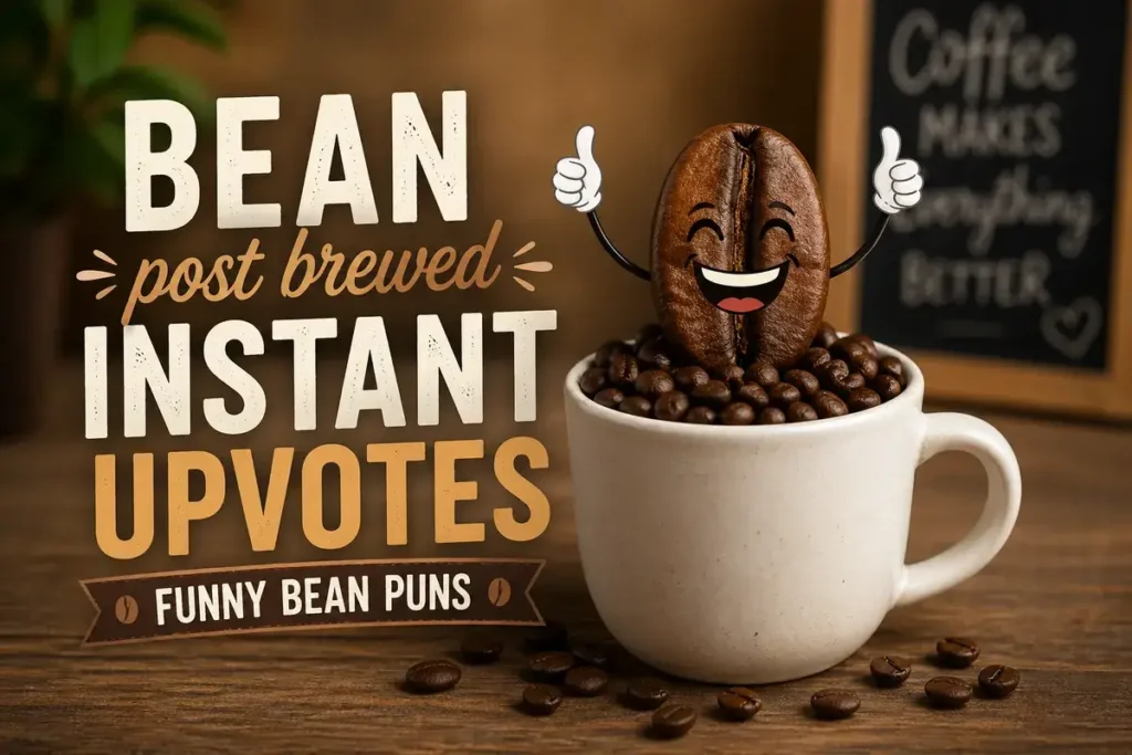 Bean post brewed instant upvotes.