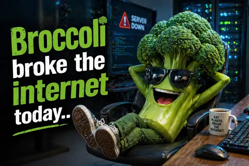 Broccoli broke the internet today.
