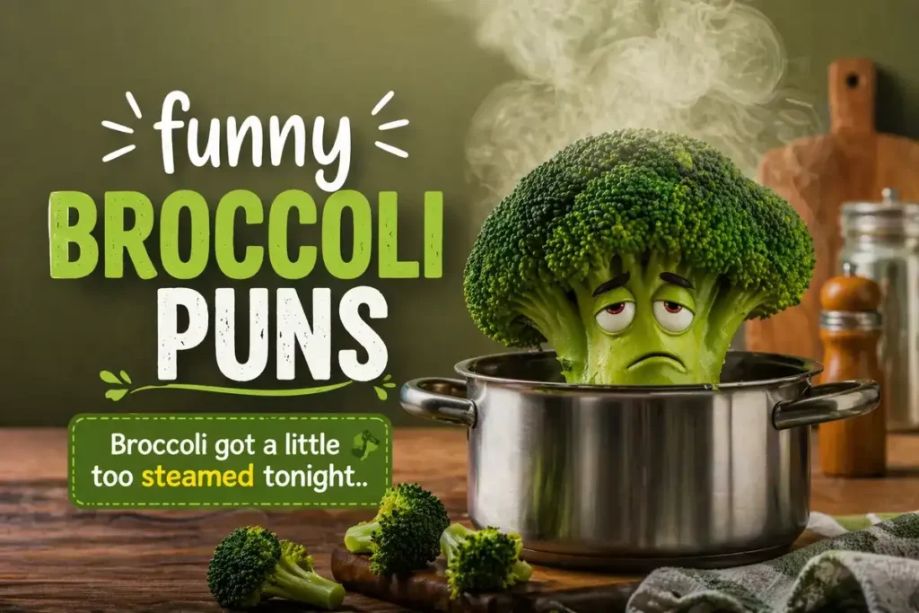 Broccoli got a little too steamed tonight.