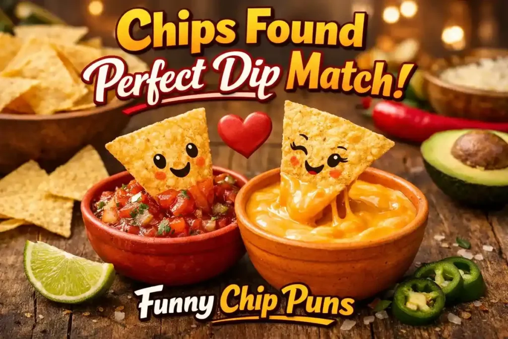 Chips found perfect dip match.