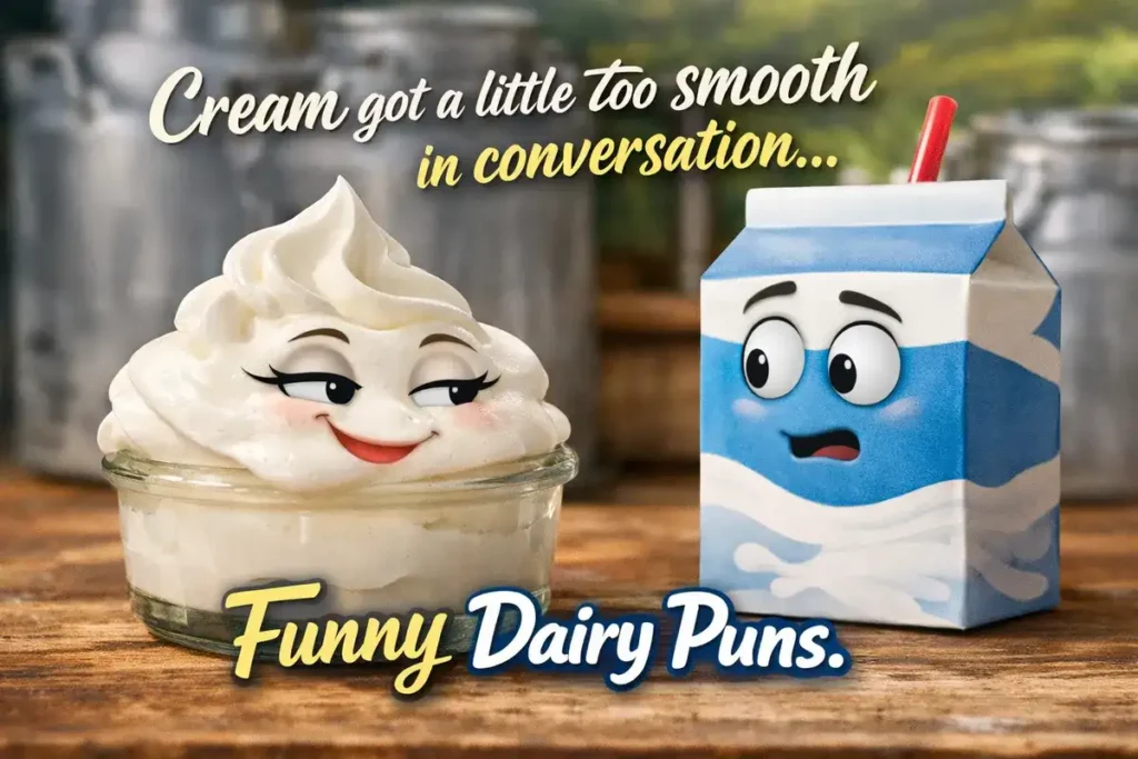 Cream got a little too smooth in conversation.