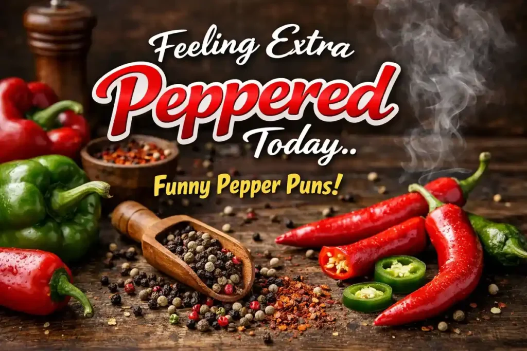 Feeling extra peppered today.