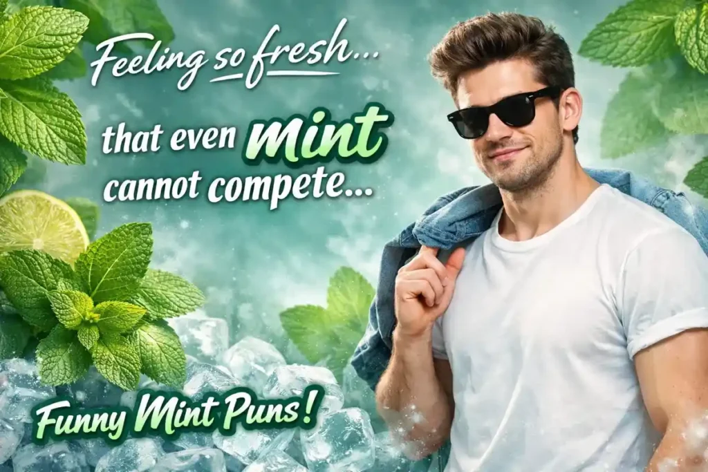 Feeling so fresh that even mint cannot compete.