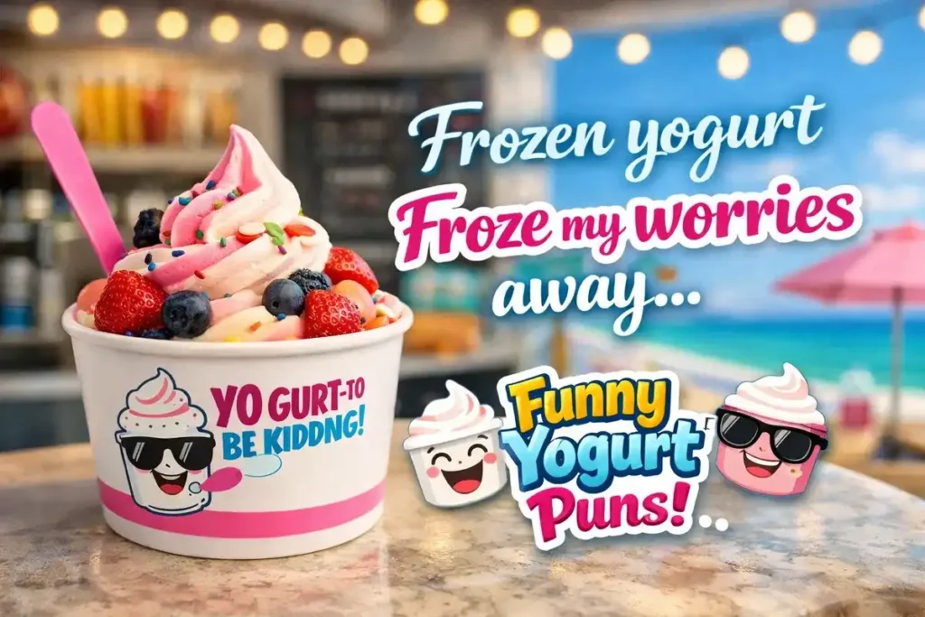 Frozen yogurt froze my worries away.