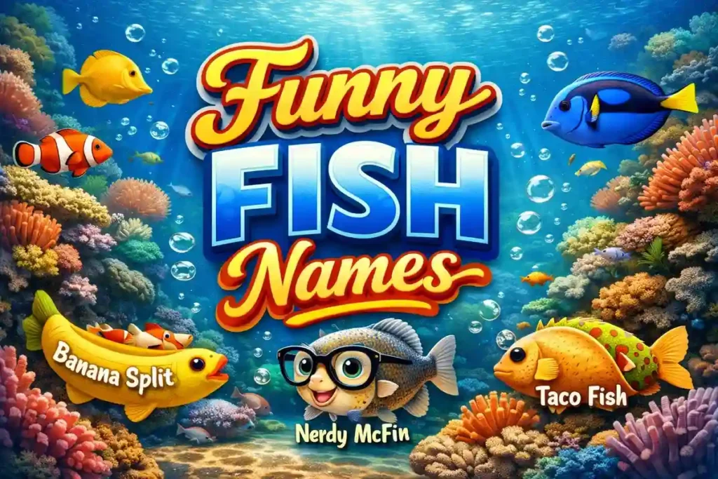 funny male fish names