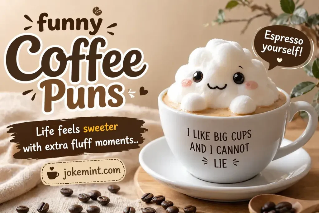 best Coffee puns and jokes
