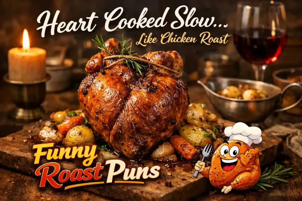 Romantic Roast Chicken Puns