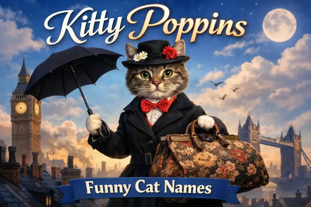 best cat names puns for adults