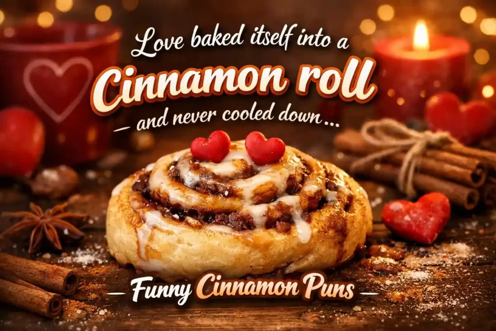 Love baked itself into a cinnamon roll and never cooled down.