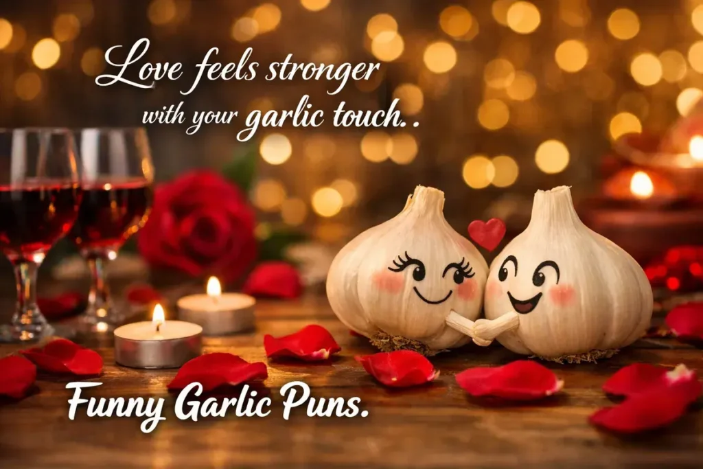 Love feels stronger with your garlic touch.