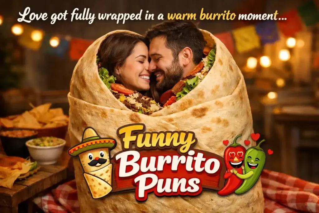 Love got fully wrapped in a warm burrito moment.