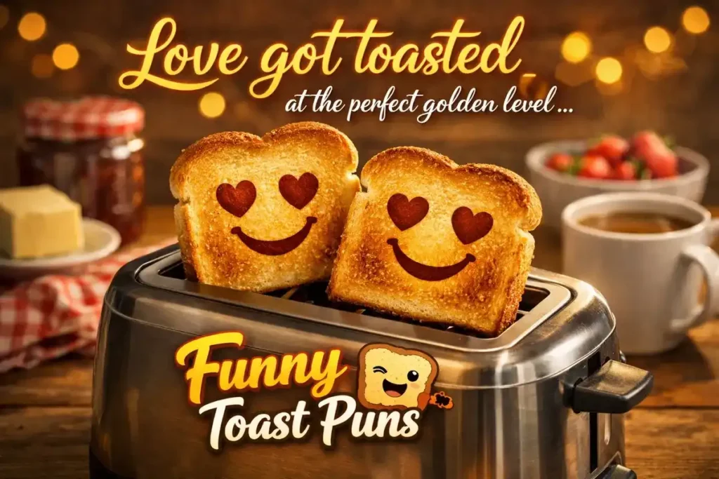 Love got toasted at the perfect golden level.