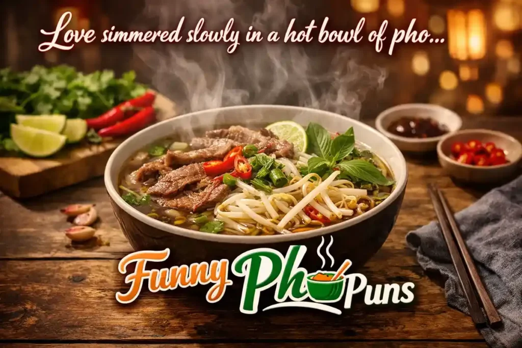 Love simmered slowly in a hot bowl of pho.