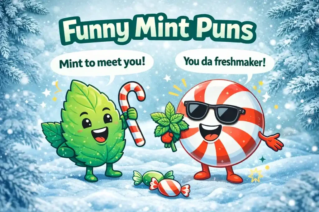 peppermint puns and wordplay ideas