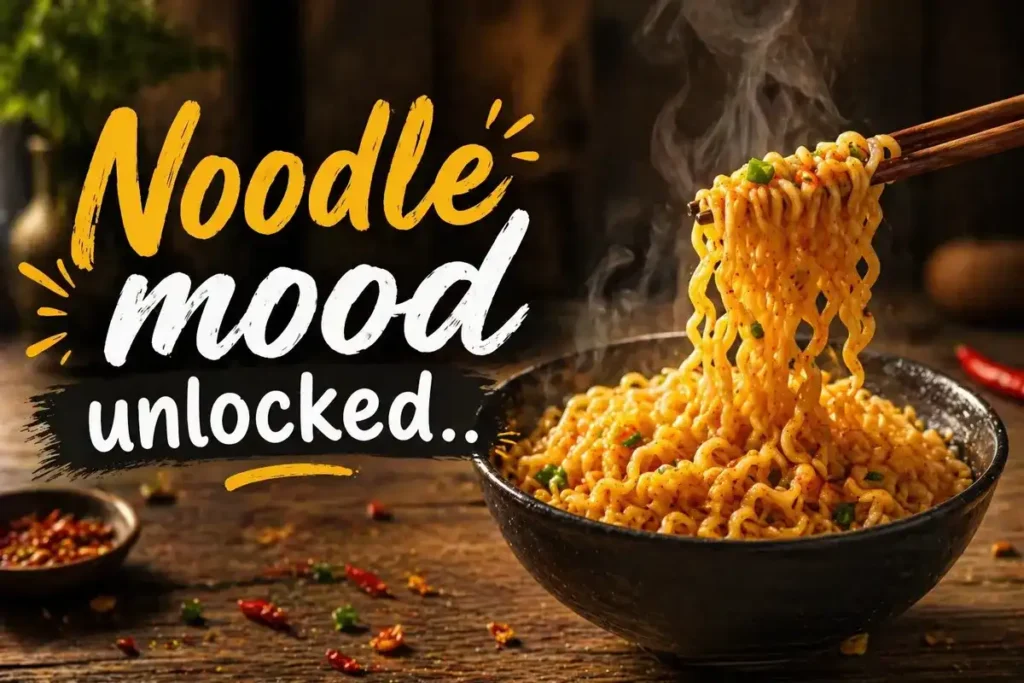 Noodle mood unlocked.