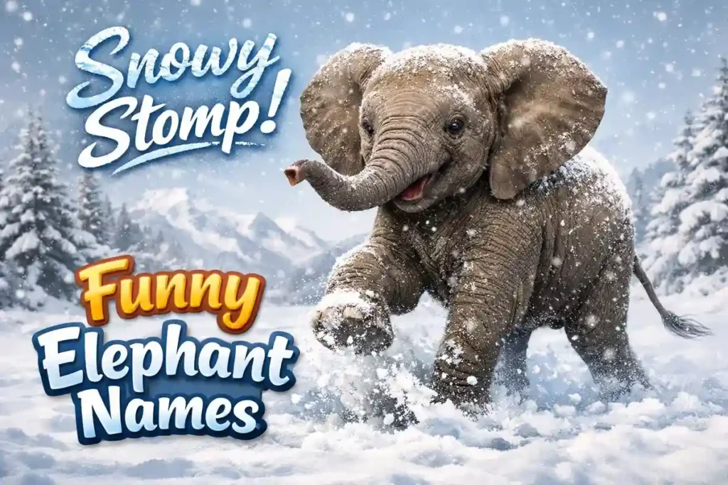 funny white elephant names