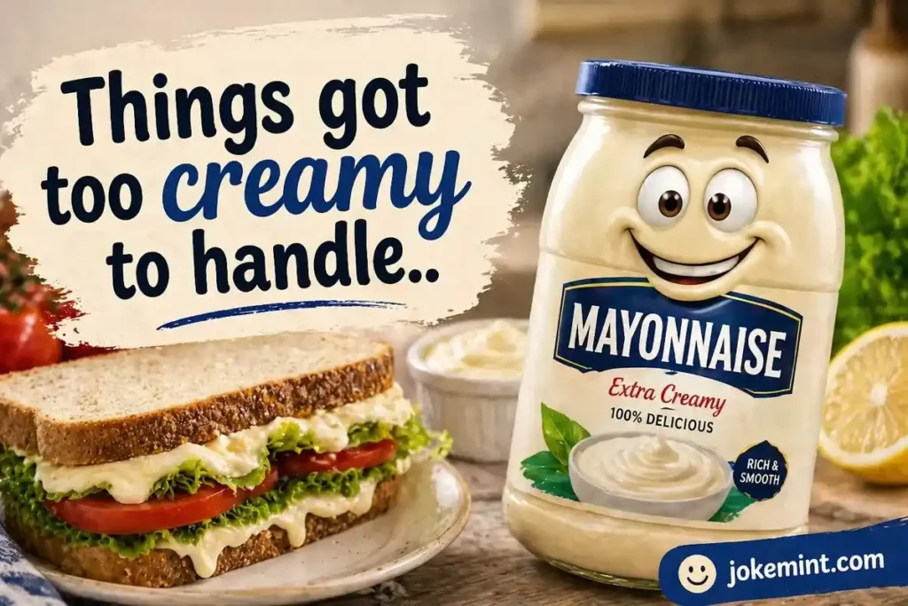 Things got too creamy to handle.