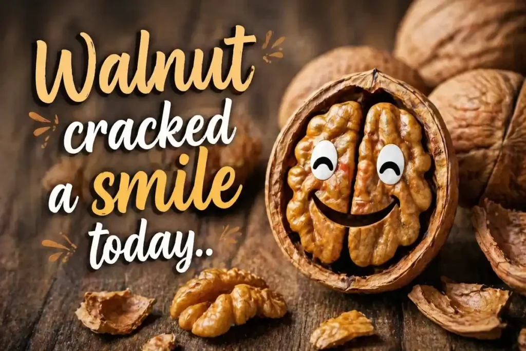 best and cute Walnut puns