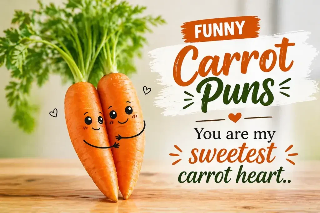 You are my sweetest carrot heart.