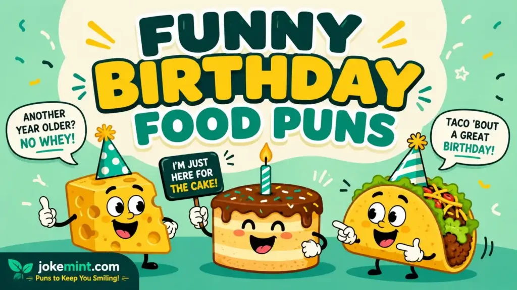 Birthday Food Puns