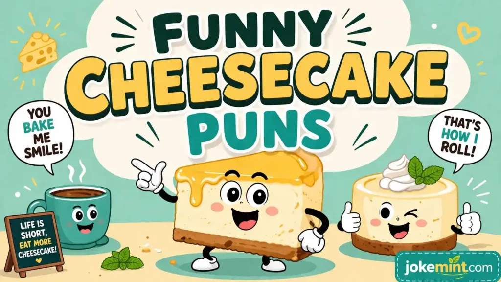 Cheesecake Puns