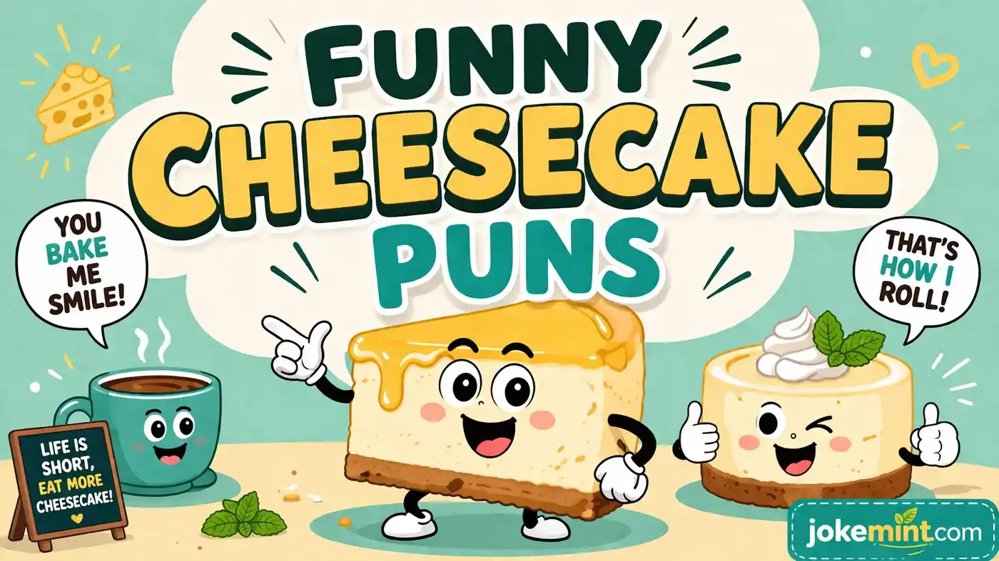 Cheesecake Puns