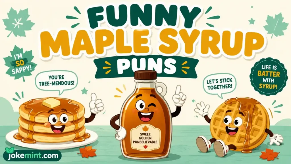 Maple Syrup Puns