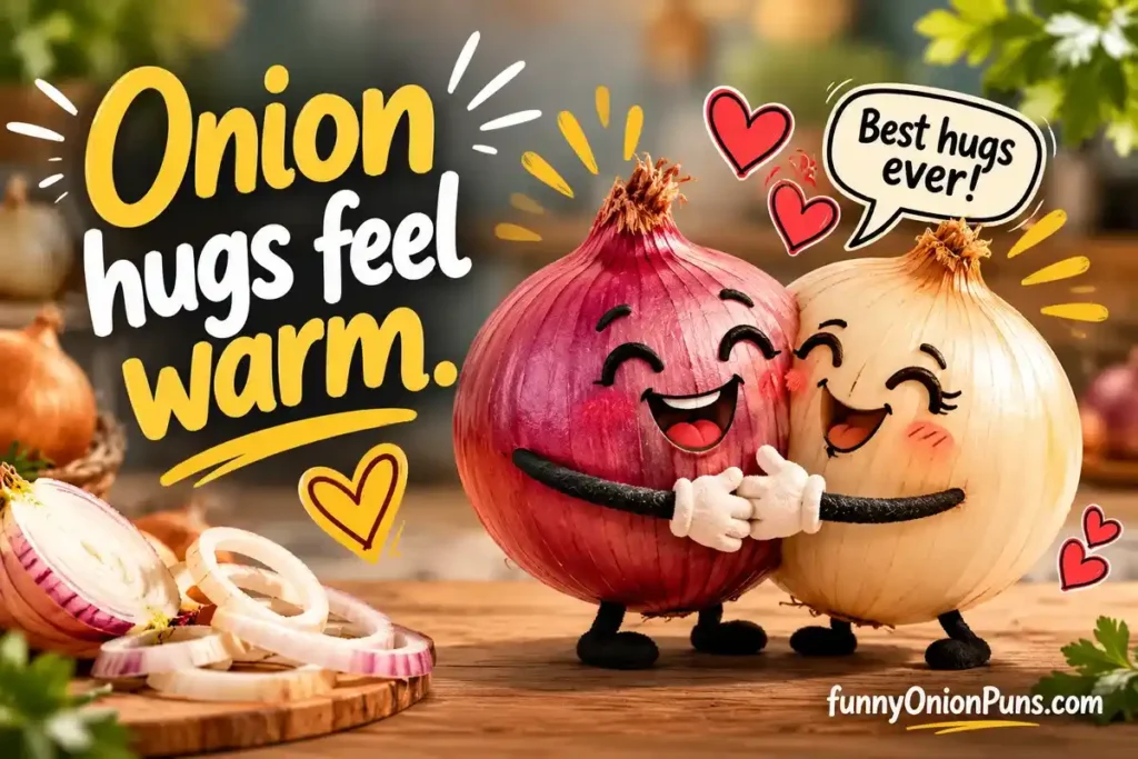 Cute onion puns