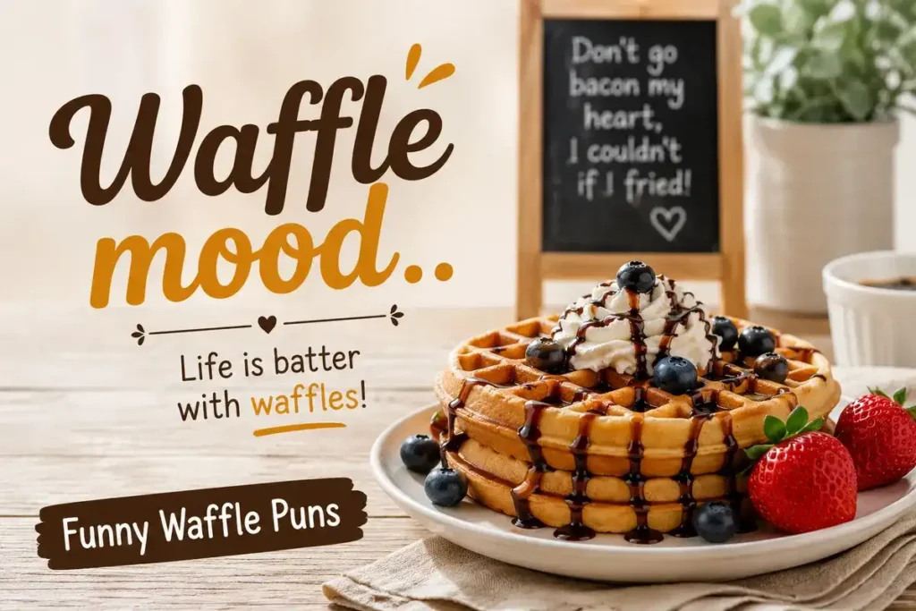 Waffle mood.