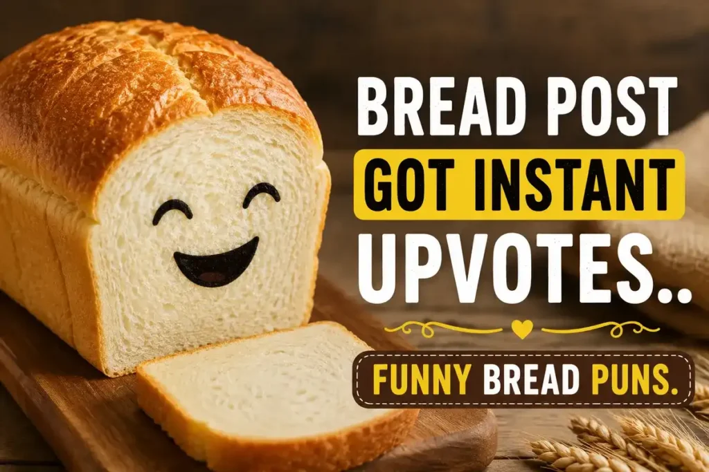 Bread post got instant upvotes.