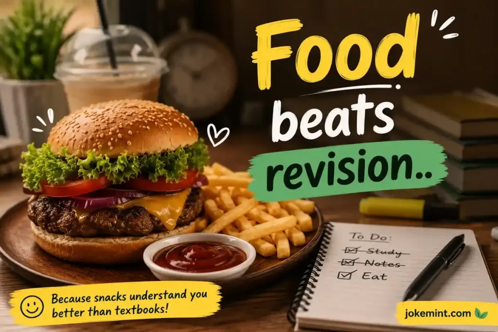 Food jokes puns for students