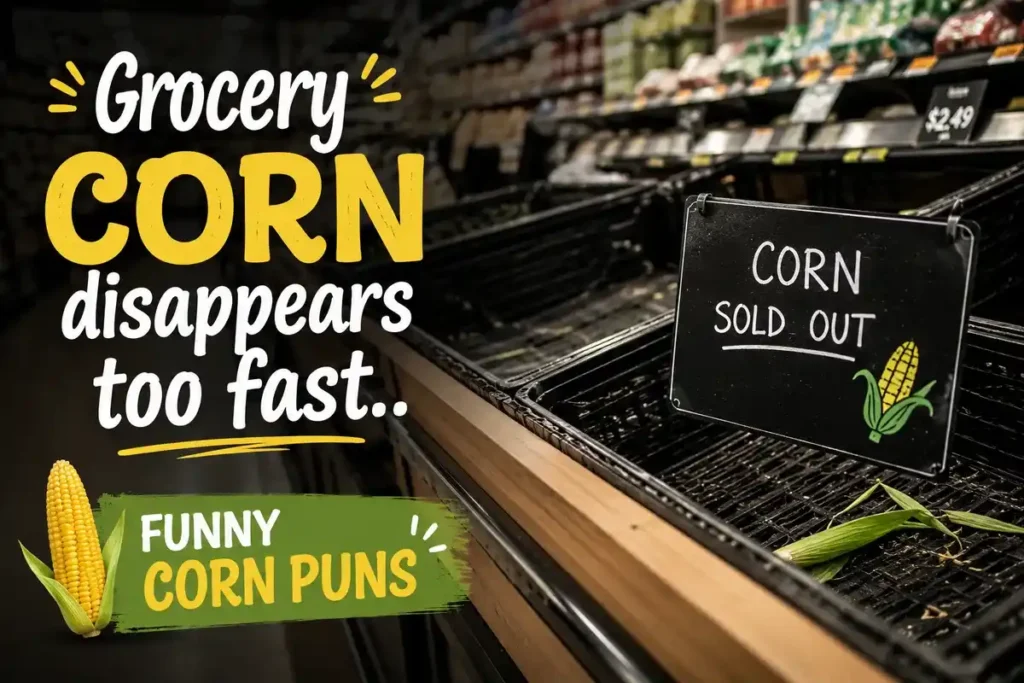 Grocery corn disappears too fast.
