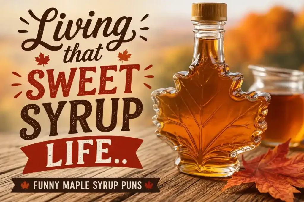 Living that sweet syrup life.