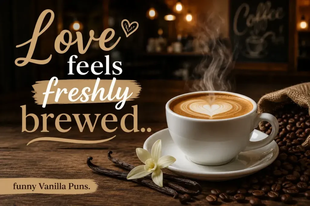 Love feels freshly brewed.