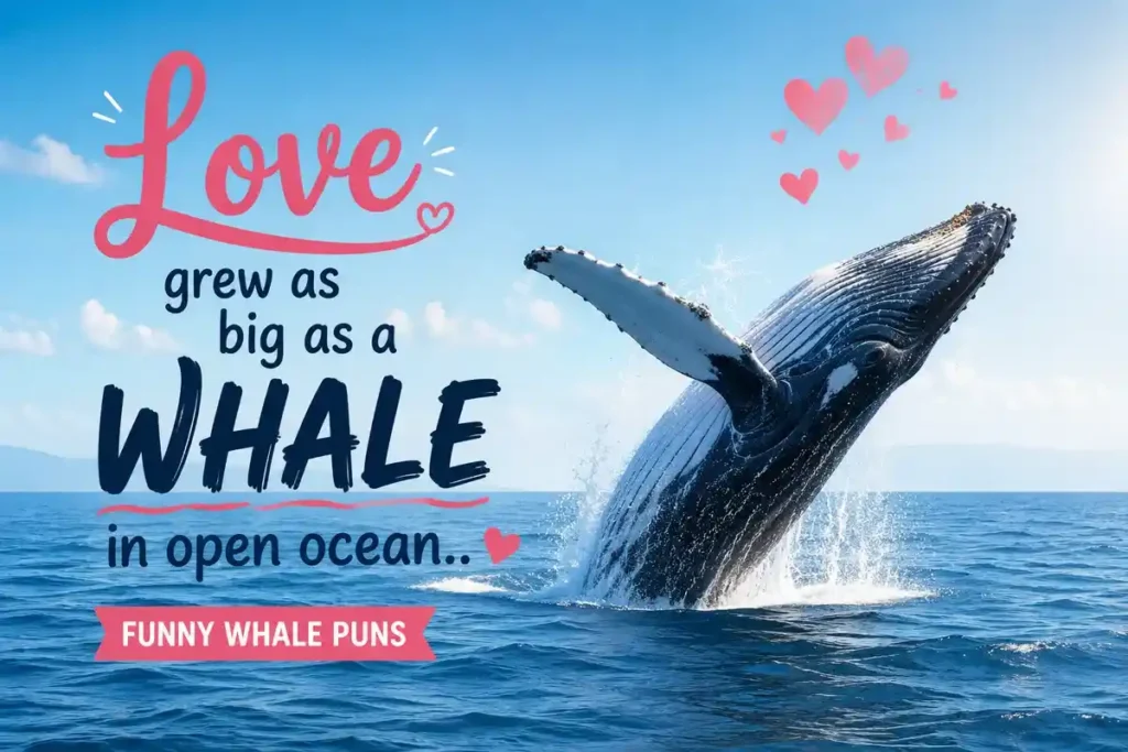 Love grew as big as a whale in open ocean.