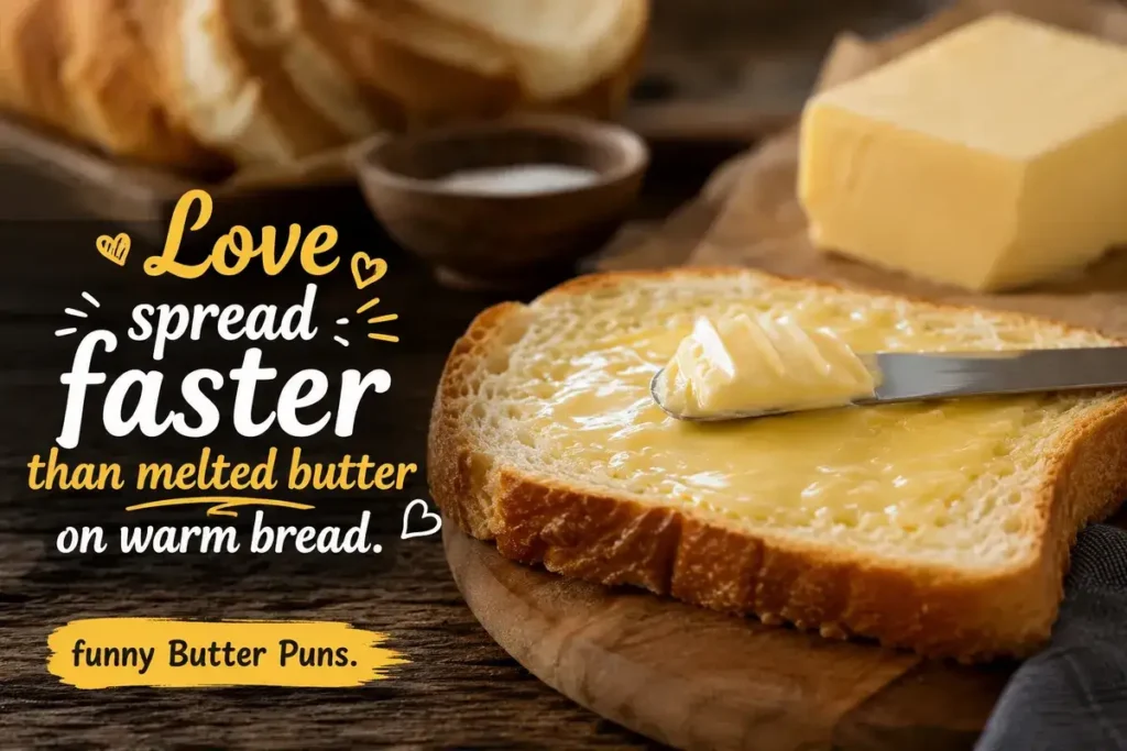 Love spread faster than melted butter on warm bread.