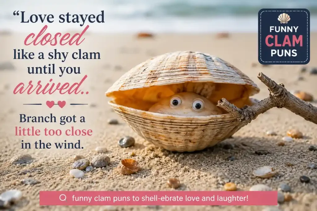 Love stayed closed like a shy clam until you arrived.