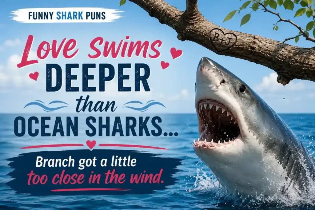 Love swims deeper than ocean sharks.