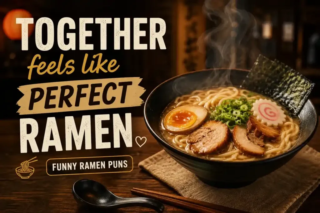 Cute ramen jokes for lovers