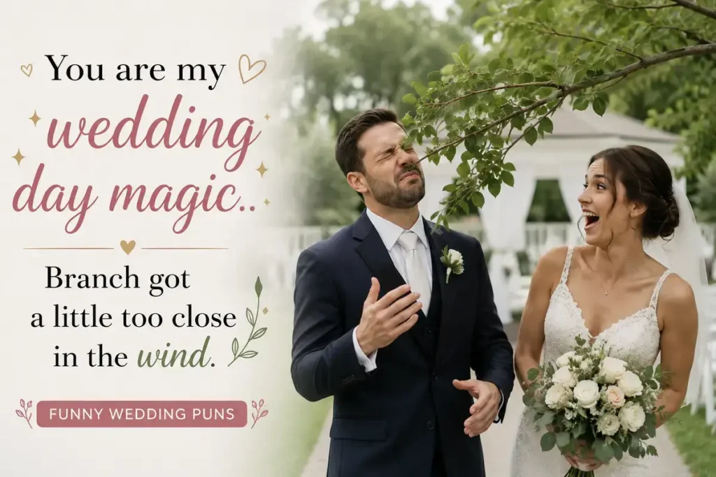 You are my wedding day magic.